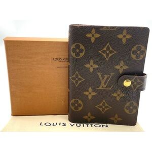 Louis Vuitton Brown Monogram Agenda PM Notebook Cover 🤎